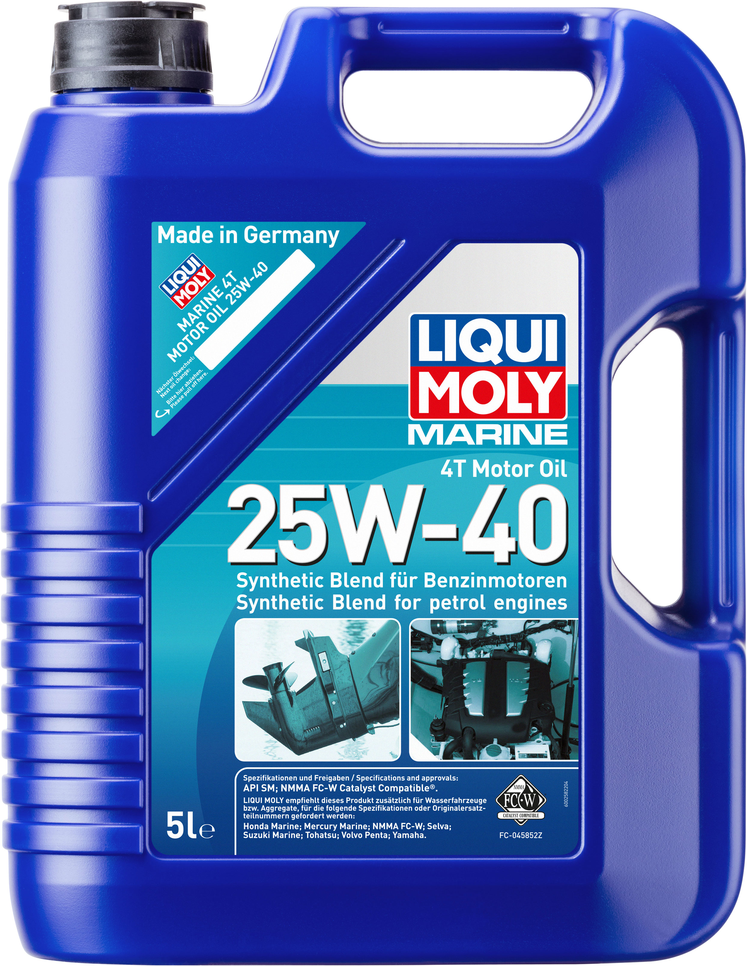 Liqui Moly Marine 4T Motorolje 25W-40