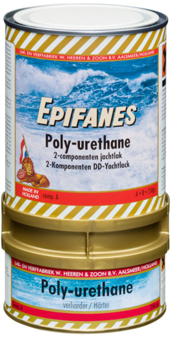 Epifanes Poly-Urethan lakk 804 Light Oyster A+B 750 g