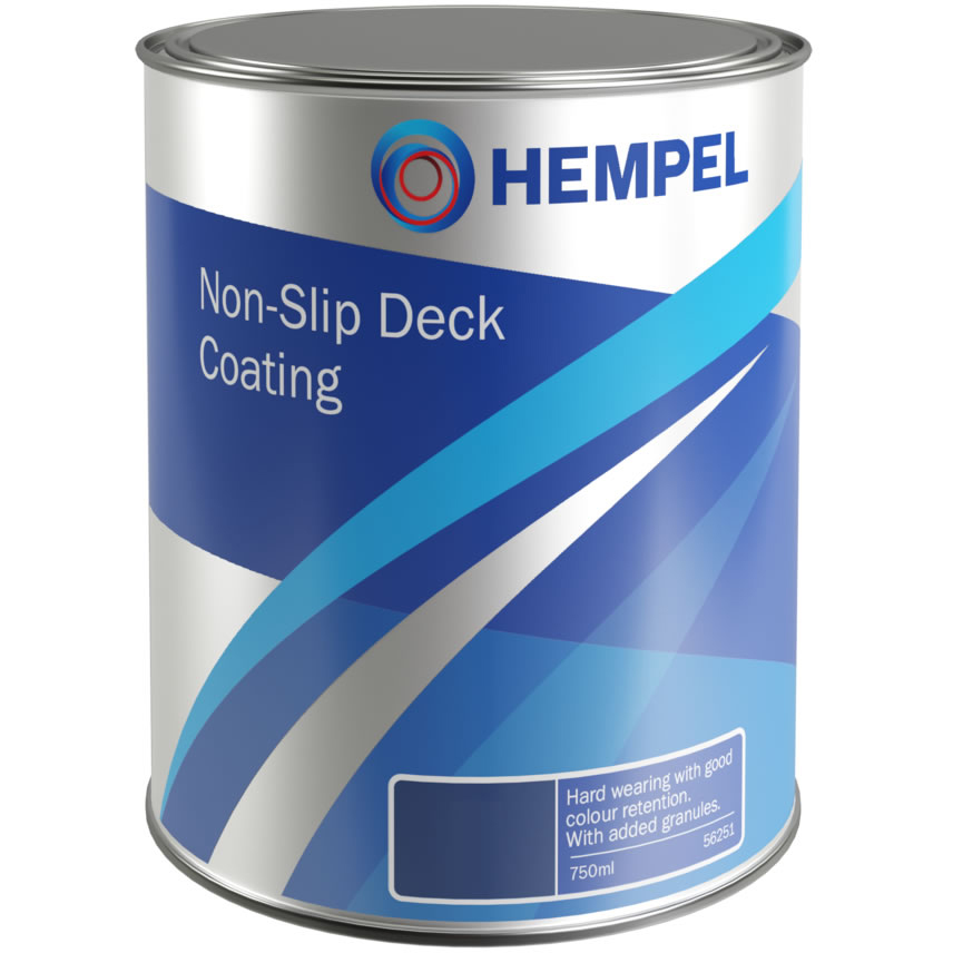 Hempel Non-Slip Deck Coating - Mid Grey 0,75 liter