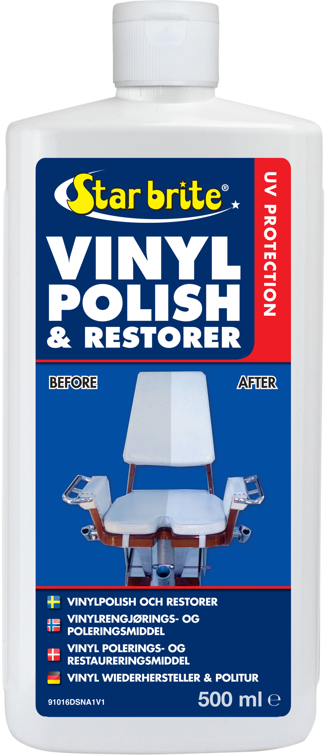 Star Brite Vinyl polish-clean/restore 500 ml