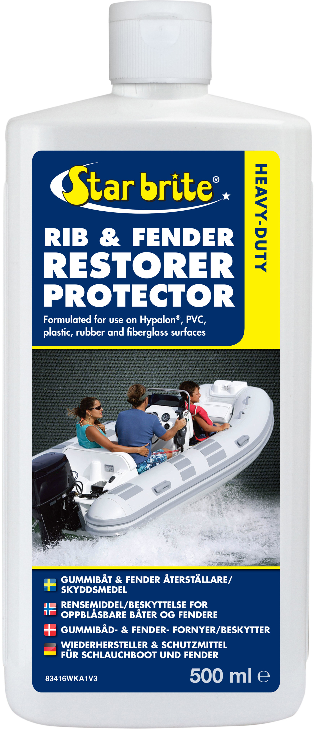 Rib & Fender clean/protect 500 ml - Star Brite