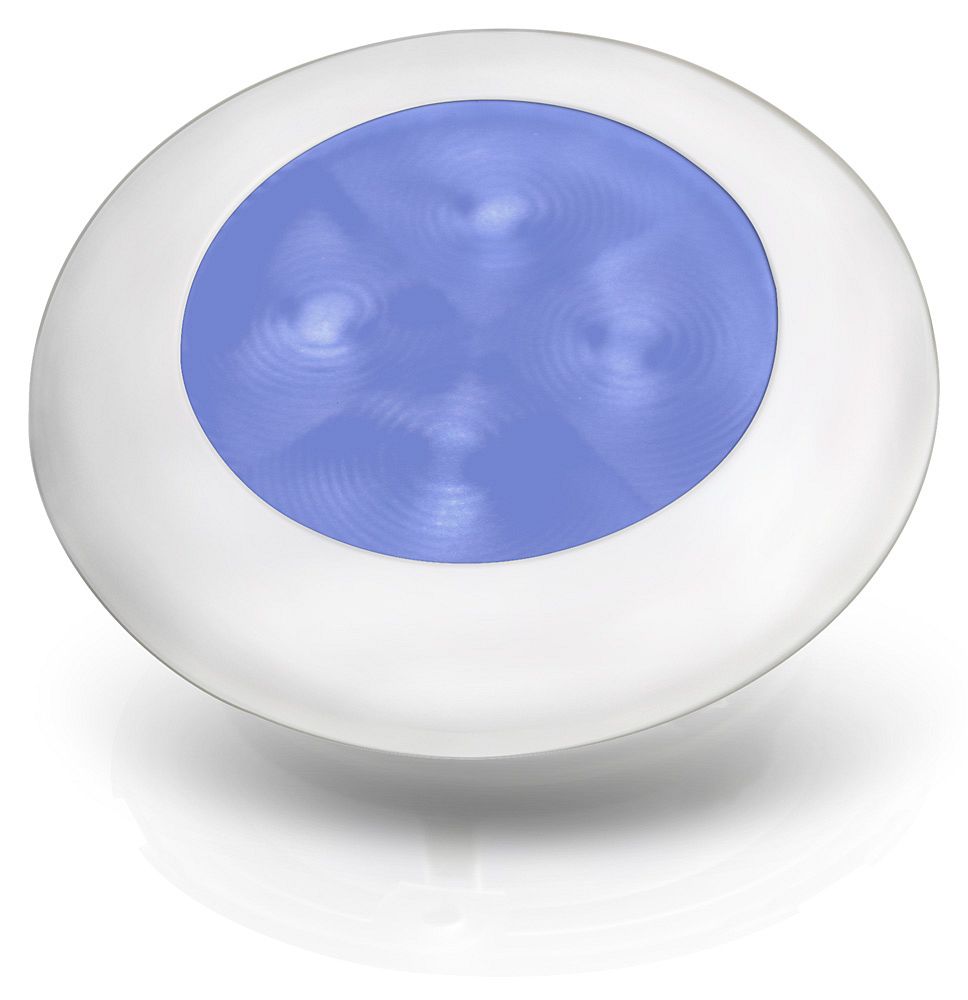 Hella Slim Line LED hvit spotlampe blått lys