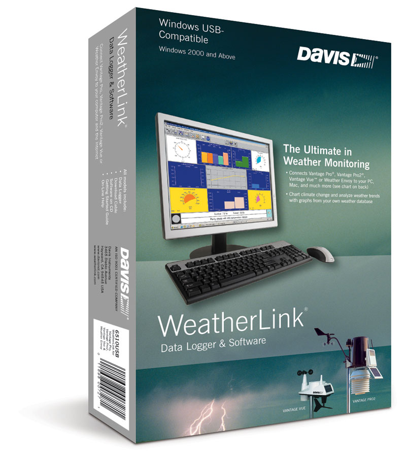 Davis WeatherLink for Vantage Pro2, Windows, USB