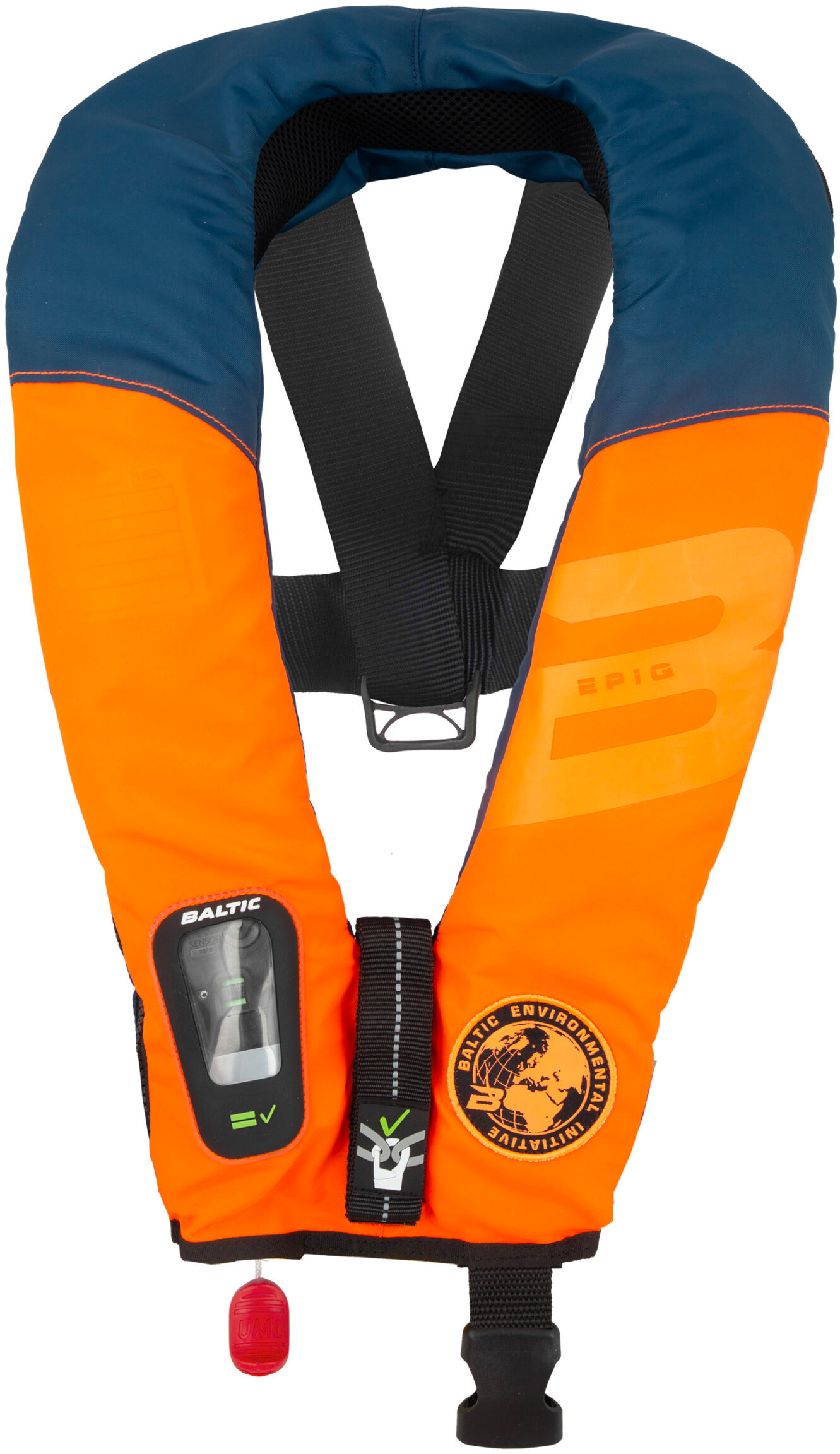 Baltic Epiq 165 E.I automatvest m/sele orange/marin