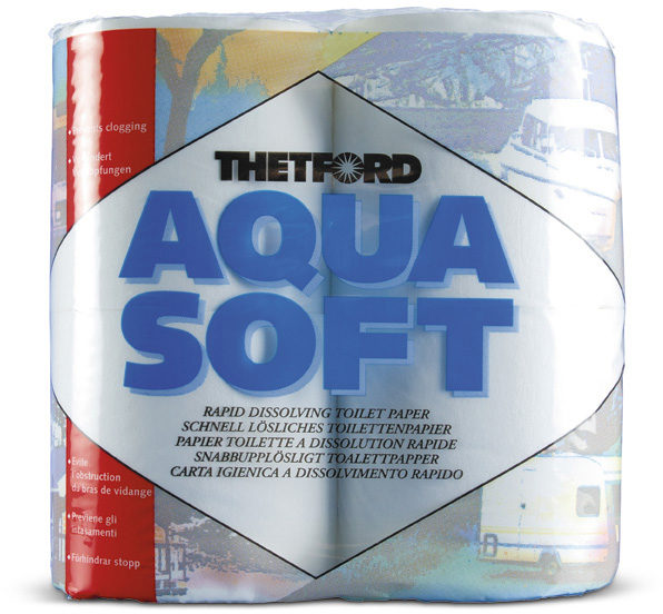 Aqua Soft toalettpapir (4 pk.)