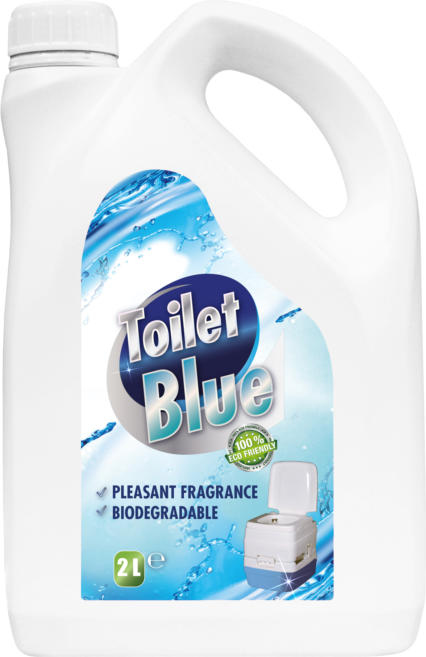 Sanitærvæske Toilet Blue 2 liter