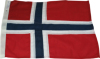 Norsk båtflagg, polyester