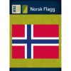 Norsk flagg, 1852
